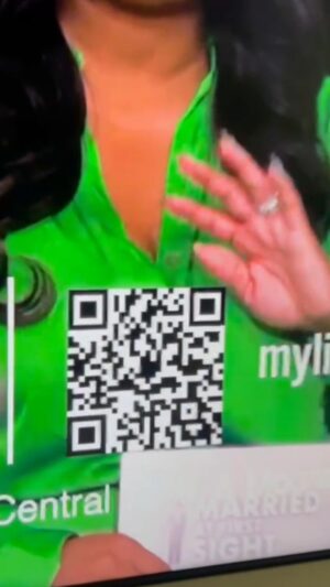 Brad James Instagram - I feel like this was her idea 🤣😭 

#votenow

#qrcode
