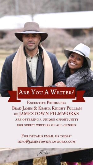 Brad James Instagram - Long overlooked in the entertainment industry are the ones who put their ideas, dreams, and stories on to the page. 
Well, we’re looking for you now. 
Email us at info@jamestownfilmworks.com . 
**Tag a great writer in the comments!!** 
#JTFW #BLAVKBOX