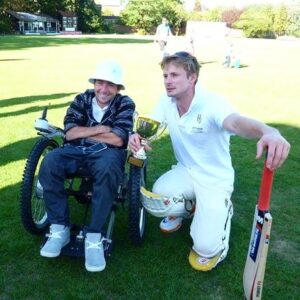 Bradley James Instagram - For over a decade, friends & family have known how much of an honour I consider participating in Davey Holmes’s annual Harry Potter Cricket Cup, which raises money for the @rnohnhs 
Last night I was lucky enough to be invited to the documentary screening about the man behind it.
‘The Boy Who Lived’
The story behind Daniel Radcliffe’s stuntman for Harry Potter - Davey Holmes.
An incredible documentary about an incredible man. 
 
#TheBoyWhoLived #davidholmes #stunts #documentary #davidholmes #SkyDocumentary #HBO