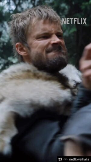 Bradley James Instagram - Vikings: Valhalla January 12th
Harekr, leader of the Jomsvikings