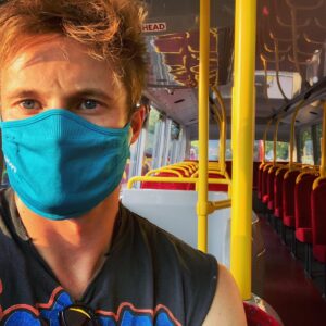 Bradley James Instagram - Me & all my friends caught the bus