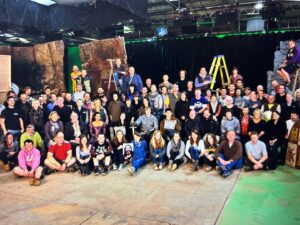 Bradley James Instagram - 10 years to the day, the last episode of Merlin aired on the BBC. The first thing the cast talk about when we meet up is memories of the crew. They really were magical. Miss them.

Merry Christmas Merlin fans. You’re pretty special as it goes too.

Love The Once & Future King x
