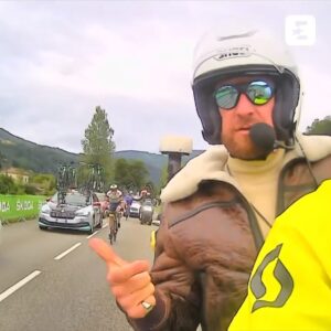 Bradley Wiggins Instagram - Love being in heart of it x @eurosport