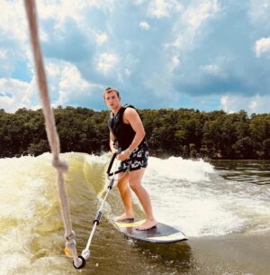 Brady Hepner Instagram - Surfin USA 🦈