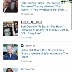 Brando Crawford Instagram - “The Room” is returning.

Note from the director @professorbrando:
A few days before our actual press release news of my feature film directorial debut leaked on Twitter and all I can say is a quote from the great Tommy Wiseau “Everybody betray me. I fed up with this world”
… just kidding I’m motivated by all the great press, I’m grateful that my first film can be completely for charity in the tradition of @acting4acause and excited to share this with the world.
Thank you especially to @gregsestero @therealbobodenkirk @flanaganfilm and to the entire volunteer based cast and crew.