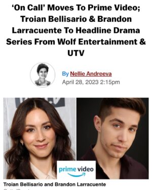Brandon Larracuente Instagram - Honored to be a part of this series, it’s a dream come true to pay homage to my folks who are retired NYPD. This show is gritty, heart wrenching, and real. I can’t wait for you guys to see it.