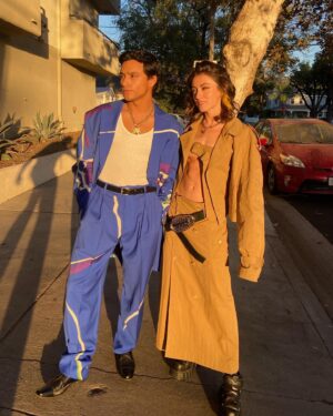 Brandon Perea Instagram - missing my rock a lil more today! 2022 wouldn’t have been the same without you @bklynn_ !! To 2023 we go love!! 🫶🏽🐝♥️