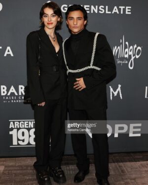 Brandon Perea Instagram - Ayyy!! My first award for acting ever!! GOD DID!! This one is so so special, it carries so much weight. This honor means the world to me. Rising Star Award for Film! Thank you to the @criticschoice @cclatinocinema 

I wouldn’t be here without @jordanpeele @nopemovie @emptygrave @winrosenfeld @monkeypawproductions @universalpictures. Prelim for life 😮‍💨

Thank you to my parents for believing in me and allowing me to chase my dream.

BLESSED BEYOND BELIEF! Love.

Styled by @bklynn_
Groomed by @fayemesss