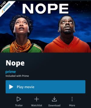 Brandon Perea Instagram - You can stream @nopemovie on Amazon @primevideo now! Watch it for the first time, watch it again, let that mf run in the background when u sleep, RUNN ITTTT 🐎☁️

@monkeypawproductions @universalpictures