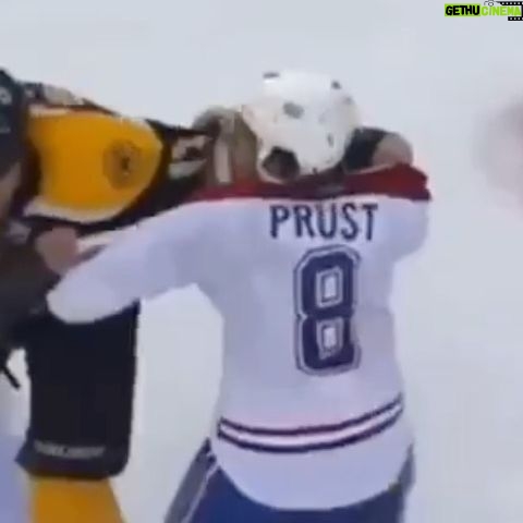 Brandon Prust - 4.2K Likes - My first year with the Habs and my 1st time in Boston in a Habs uniform. I know it’s our #1 rivalry. We are down 2 1 in the 2nd and not playing very well. I definitely don’t want to fight lucic because he’s a killer but I need to let the bruins and my teammates know I’m full in on this rivalry. We drop em and I just tried to not get killed. And maybe get lucky if he makes a mistake or 2. He doesn’t really make a mistake because he doesn’t make many. HE also knows I can take advantage of ppl’s mistakes lol (I did win our 1st fight 😉) .. but we had a spirited bout at the end of our shifts, so not super exciting lol but the boys loved it and respected it. That’s when I officially became a Hab in that dressing room. But the best was yet to come. 1 of my favourite moments as a hockey player.
Michel Therrien and I had a great relationship. 1 of my favourite coaches. But we also butted heads sometimes. Only because we were both passionate about winning and also both stubborn assholes. His speech in the 2nd intermission was 1 of the most respectful and emotional moments of my career. Cherry on top, we came back and won 3 2! The moment when I truly became a Montreal Canadien.