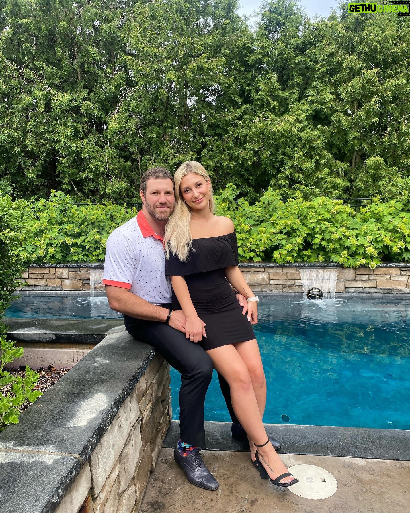 Brandon Prust - 2.5K Likes - Happy Lovers Day my Love. Here’s to making many more memories!.. These pics just get better as you slide. The last 1 is my fav! 🤗 thanks for putting up with me ❤️❤️😘😘 @robynarnold_
