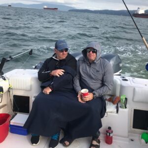 Brandon Prust Instagram - Great trip to Vancouver with the boys. Golf with Mike Babcock, 1st round of nhl draft and finished it off with some salmon fishing! Great week boys @camlaw19 @dave_bolland @mooretown31 @markedmundson