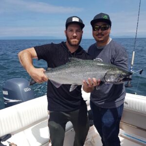 Brandon Prust Instagram - Great trip to Vancouver with the boys. Golf with Mike Babcock, 1st round of nhl draft and finished it off with some salmon fishing! Great week boys @camlaw19 @dave_bolland @mooretown31 @markedmundson