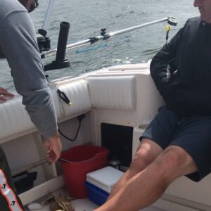 Brandon Prust Instagram - Great trip to Vancouver with the boys. Golf with Mike Babcock, 1st round of nhl draft and finished it off with some salmon fishing! Great week boys @camlaw19 @dave_bolland @mooretown31 @markedmundson