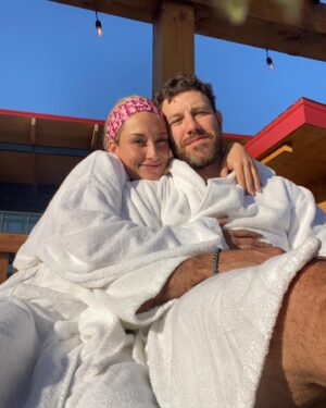 Brandon Prust Instagram - Happy Lovers Day my Love. Here’s to making many more memories!.. These pics just get better as you slide. The last 1 is my fav! 🤗 thanks for putting up with me ❤️❤️😘😘 @robynarnold_