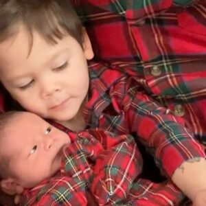 Brant Daugherty Instagram - We were gonna post for the holidays but ended up having the merriest Christmas of all. Welcome to the world, Aero Lore Daugherty.