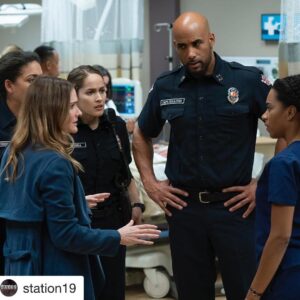 Bre Blair Instagram - TONIGHT What’s the update? 😧  #GreysxStation19