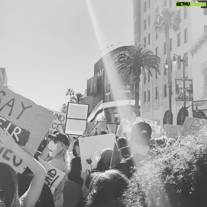 Bre Blair - 466 Likes - 📢 you heard us... BLACK LIVES THEY MATTER HERE. yesterday’s powerful peaceful protest in Hollywood // Link in my bio to #defundpolice ( please read up on this first.. this does not mean get rid of police. Do your homework) one click will send an email to your reps asking that our funds be properly allocated to communities.