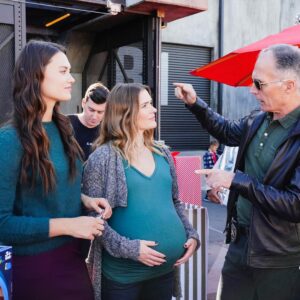 Bre Blair Instagram - It’s the holidays I’m still pregnant Hicks has someone he wants to introduce you to and the badass @directordavidrodriguez (love ya ) gets fancy with a ONER. Catch it all TONIGHT 10/9c @swatcbs