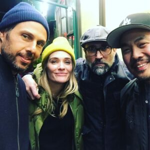 Bre Blair Instagram - I like these guys a whole lot. #tbt ( still waiting on dumpling night Larry... )