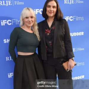 Brea Grant Instagram - I tried to give myself beach waves and wear a dress to me dress and failed on both but whatever had a good time. 
Thanks @ifcfilms @shudder @rljefilms for the invite!