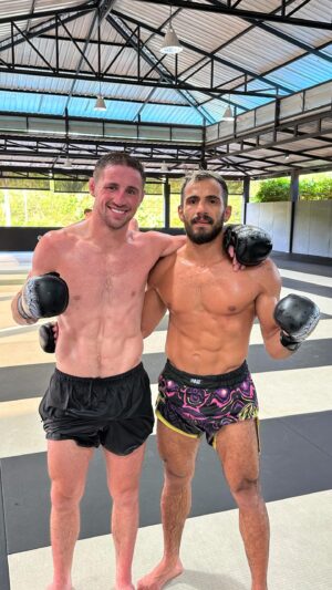 Brendan Loughnane Instagram - We don’t usually post sparring but some things are too beautiful not to share. Martial arts 🥋