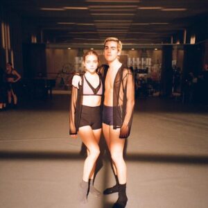 Brennan Clost Instagram - “In the dance studio I’ll give you all I got. But out here, you’re on your own.” 👯🖤*SIKE* #Shatte forever 💩