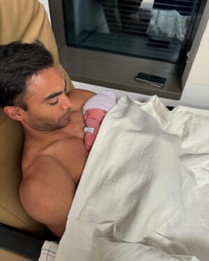 Brennan Mejia Instagram - Introducing Ryan Archer Mejia  born 5/13/2024❤️💙💕🐣👶