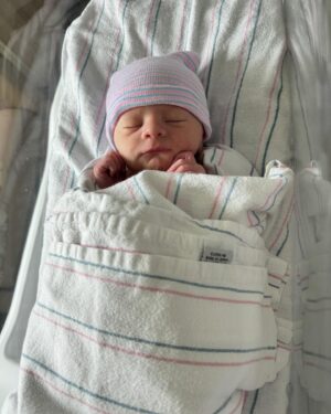 Brennan Mejia Instagram - Introducing Ryan Archer Mejia  born 5/13/2024❤️💙💕🐣👶
