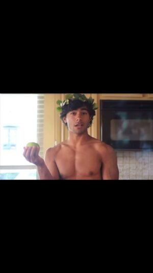 Brennan Mejia Instagram - One of my favorite and most ridiculous videos I’ve shot with @stephenseanford @realchrismatthew and @cambriaedwards over ten years ago for a yogurt contest we ended up winning 😂 How’s the video hold up? 😅

 @greekgodsyogurt #humor #greekgods