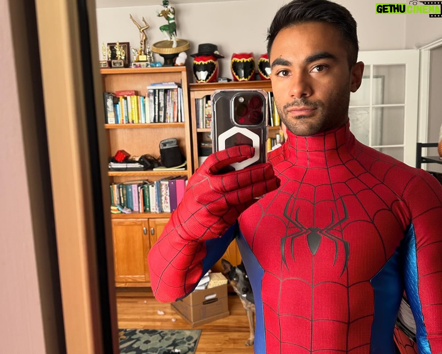 Brennan Mejia - 9.2K Likes - Happy #nationalsuperheroday !!
#powerrangers #dinocharge #redranger #spiderman #milesmorales