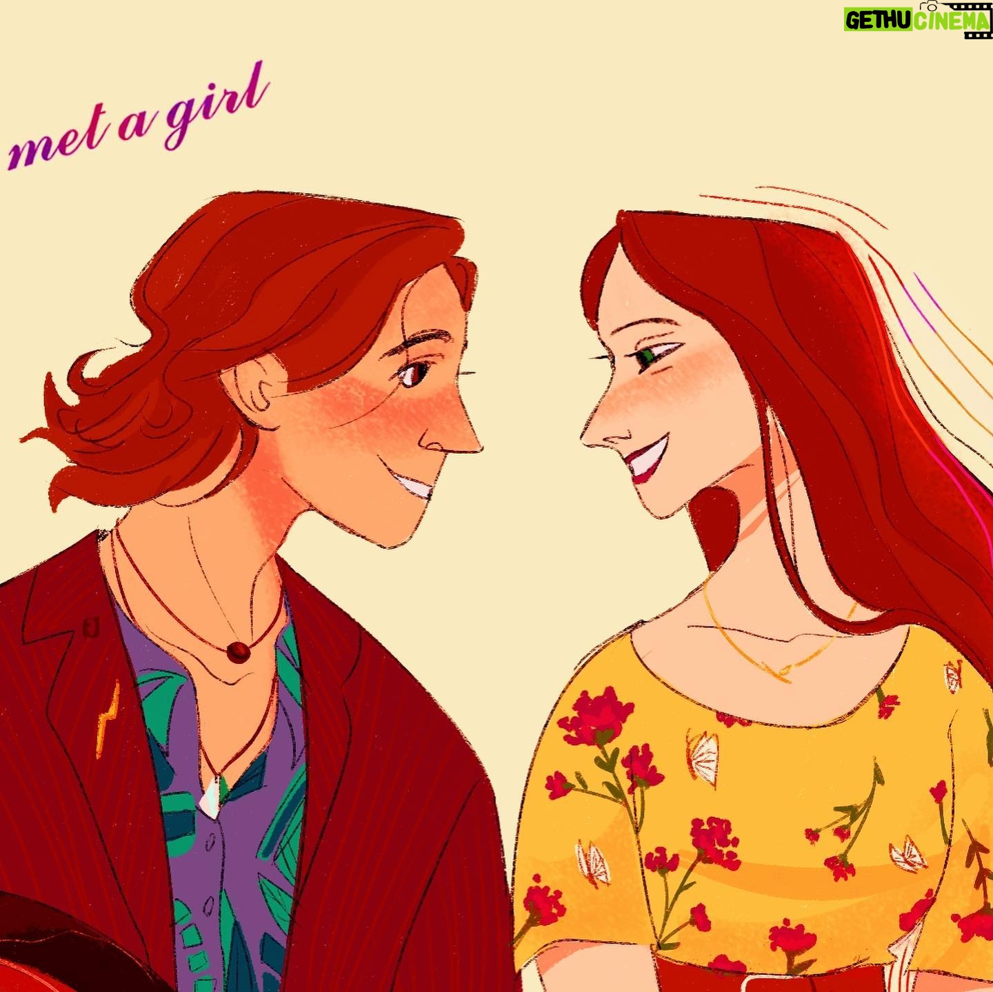 Brenton Thwaites - 59.7K Likes - ‘I met a girl’ art from our Korean friends. Very cool. Thank you!
Very happy to have our film in cinemas in Korea. Hope you enjoy it.
👍😎🎸