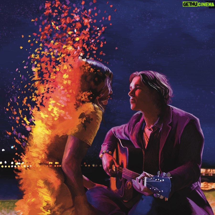 Brenton Thwaites - 59.7K Likes - ‘I met a girl’ art from our Korean friends. Very cool. Thank you!
Very happy to have our film in cinemas in Korea. Hope you enjoy it.
👍😎🎸
