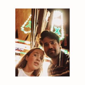 Brett Dalton Instagram - 12 years ago (and a day) this little creature came into my life and changed everything. This weekend, she did not want to throw away her shot…to watch @hamiltonmusical So #foxtheatreatl was the room where it happened. And the rest is…well, history 🤓