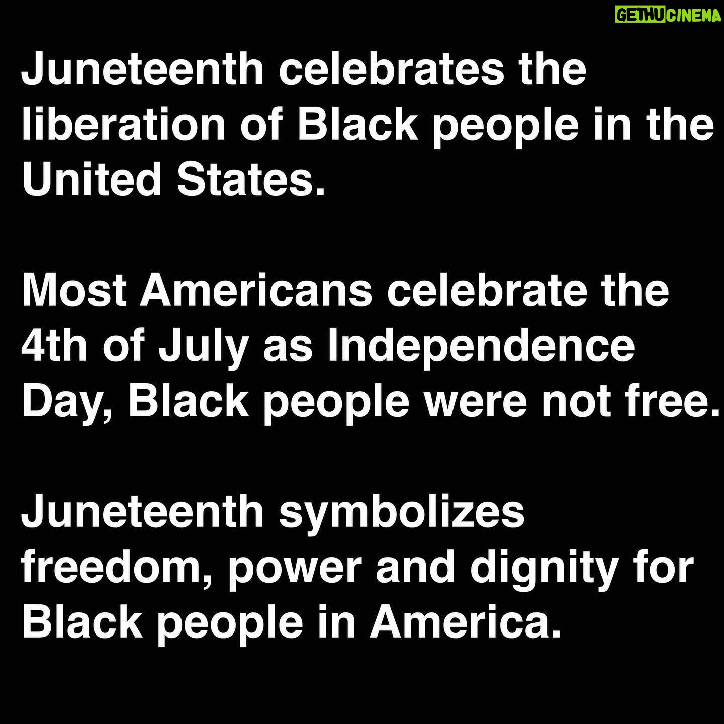 Brett Davern - 1.2K Likes - What is #Juneteenth? swipe left