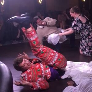 Brett Dier Instagram - Merry Christmas Eve from me and an 83 year old woman IM A BABY 👶