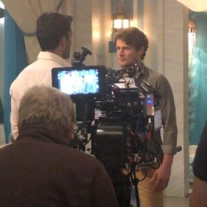 Brett Dier Instagram - Do you like @justinbaldoni and I secret hand shake? #janethevirgin #behindthescenes @cwjanethevirgin I LOVE YOU JUSTIN (directed by @bradsilberling, I love you too Brad.)