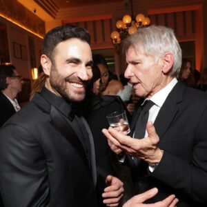 Brett Goldstein Instagram - What a fxxxing night! It does not get any less surreal to be at the Emmys. Saw friends, met heroes, got to present with my girl @junotemple and got to celebrate my boy @phildunster. Turns out not winning is also fun! THANK YOU @televisionacad. 

Photos by AP/Invision for the Television Academy, © Television Academy 

Styling by @rosefordestudio 
Grooming and vibes @kerrieurban 
Plus one by @momowelch