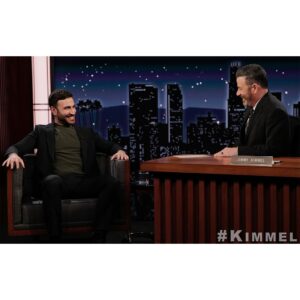 Brett Goldstein Instagram - Did far too much smiling at the @jimmykimmellive show, and annoyingly they seem to have captured it. Love this show, a real pleasure to get to go on it again! Watch tonight.... @JimmyKimmel #kimmel #ABC