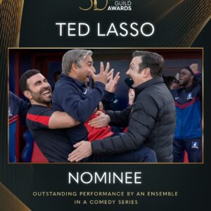Brett Goldstein Instagram - Fxxx me! It’s such a lovely and huge honor to be nominated with these absolute screen legends including my favorite captain! First SAG pulls together a historic deal, and now this! Is there nothing they can’t do?! It means so fxxxing much to even be considered in this conversation by my fellow actors. Thank you, thank you, thank you. And shoutout to my Greyhounds, the best ensemble you could ever get to play with. I love you all. What a thing...