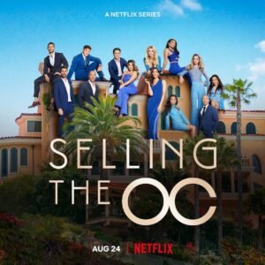 Brett Oppenheim Instagram - In 2 weeks we drop Selling the OC, our second project with Netflix and Adam Divello. Get ready for some oceanfront dream homes and some young agents fighting to make it to the top! Selling Sunset set the bar for world class properties, big personalities and high fashion. We wouldn’t have expanded to the OC, or made another show, if we didn’t think we could bring it again, and trust me, we did.