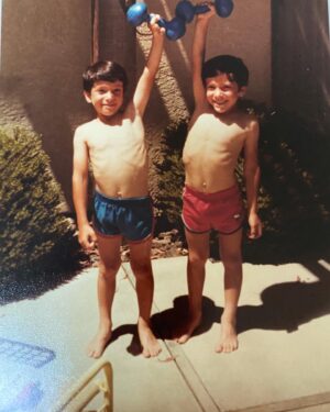 Brett Oppenheim Instagram - On our birthday, I’m reminded of how lucky I am to have a twin brother, best friend, and someone who has never left my side.