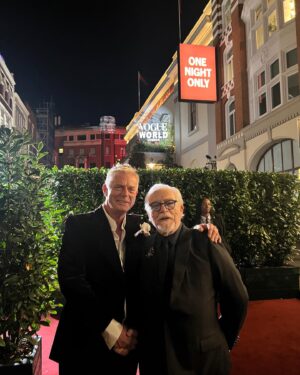 Brian Cox Instagram - Epic night  with my wife @nicole_ansari - well done Vogue and Steven Daldry and all the artists that made the evening so memorable. Thanks to my stylist @modur_style and @emmasleon for our Hair and Make up. Thanks to @dior @garrard @jimmychoo