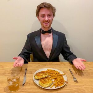 Brian David Gilbert Instagram - hello today i turned 27 and i only ate cake-based foods. here are the foods i ate:

- breakfast: pancakes
- lunch: tteokbokki (떡볶이) with homemade rice cakes (and store-bought fish cakes, so double cake action)
- dinner: crab cakes (and fries, which are like thin potato cakes that are fried)
- dessert: cake

those are the cake foods i ate and i hope you enjoyed them