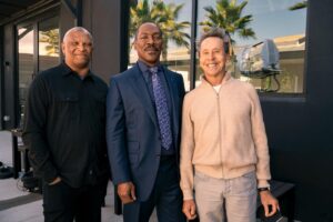 Brian Grazer Instagram - I've been fortunate enough to work with Eddie Murphy for over 30 years. We've made 5 movies together, and today our 6th comes out, Candy Cane Lane. Based on a real neighborhood in LA that  is obsessed with the magic of Christmas🎄 …I think we could all use some laughs, hope you enjoy