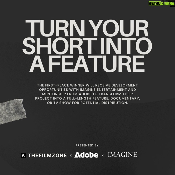 Brian Grazer - 5.7K Likes - We have an incredible opportunity for you all, we are creating a short film festival for all filmmakers and creators looking to cross their short-form content over to longer formats! @ImagineEntertainment, @Adobe and @TheFilmZone are bringing you #FromMinutesToMovies 👏🏼
There’s no cost to enter, and there are no genre restrictions!
The first-place winner will receive development opportunities with Imagine Entertainment and mentorship from Adobe to transform their project into a full-length feature, documentary, or TV show for potential distribution. Additional awards include cash prizes, Adobe products, and a trip to attend Adobe MAX, Adobe’s creativity conference in Miami Beach (October 14-16), where their film will be screened for attendees.
Submissions are now open. All info can be found at fromminutestomovies.com.