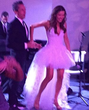 Brian Grazer Instagram - 7 years ago today, not only did you say “I do,” you also surprised me by rapping “It Takes Two” with Rob Base at our wedding because I would tease you and say you couldn’t sing. 7 years later, I know to never tell you what you can’t do because I suspect you’ll prove me wrong!! I love your boldness, your confidence, your kindness, your love for me and for our family. Happy Anniversary baby, love you more every day ♥️🙏🏼