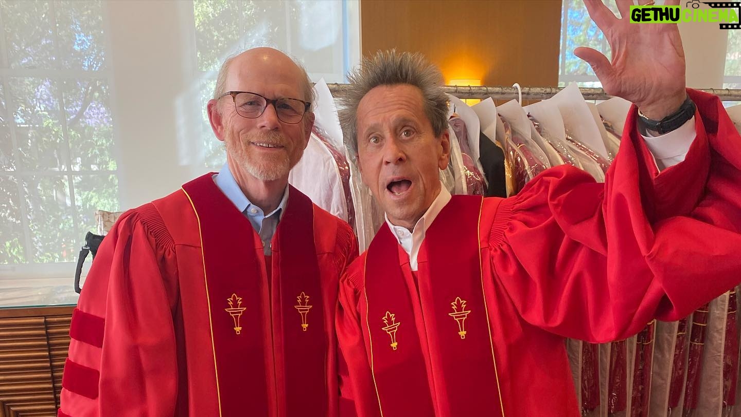 Brian Grazer - 2K Likes - So proud to receive a doctorate 👨🎓 from USC, my alma mater! ♥️💛
Prescriptions anyone? 🩺🩺