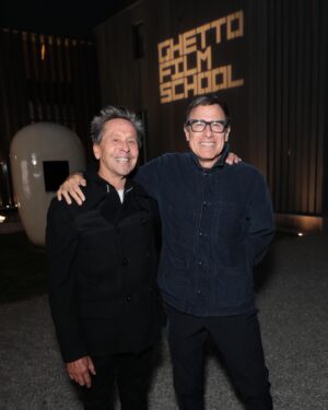 Brian Grazer Instagram - We were so honored to host Ghetto Film School’s Annual Benefit at our home - 
GFS was founded in 2000 to educate, develop and celebrate the next generation of great storytellers, a mission I deeply believe in.

They offer fellowships for high school students - who meet weekly for 2.5 years as they workshop their short films with guidance from top directors, writers & producers in Hollywood. 
GFS then screens their films at prestigious venues, advises their college applications, and helps with internship placement at top creative companies and gives early career support.

This year the honorees were Natasha Lyonne, Keke Palmer and Steven Yuen

If this of interest, reach out and get involved! @ghettofilmschool @nlyonne @steveyeun @keke