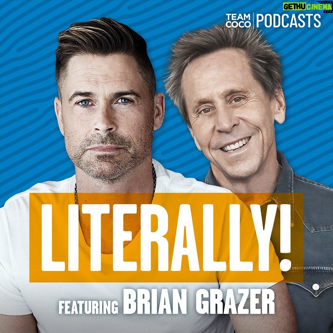Brian Grazer - 1.2K Likes - Today on #Literally prolific producer Brian Grazer (#ArrestedDevelopment #24 #Apollo13) joins RobLowe to discuss the future of Hollywood, how to revamp the Oscars ceremony, the differing worldviews of #TheWestWing and #24, and more. Listen at the link in bio.